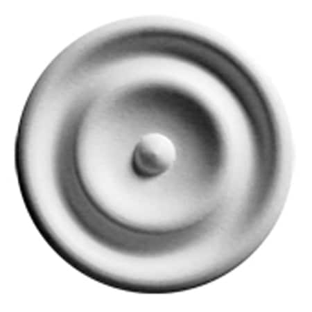 Ekena Millwork 4 1/2"OD x 3/4"P Traditional Round Rosette ROS04X01TR